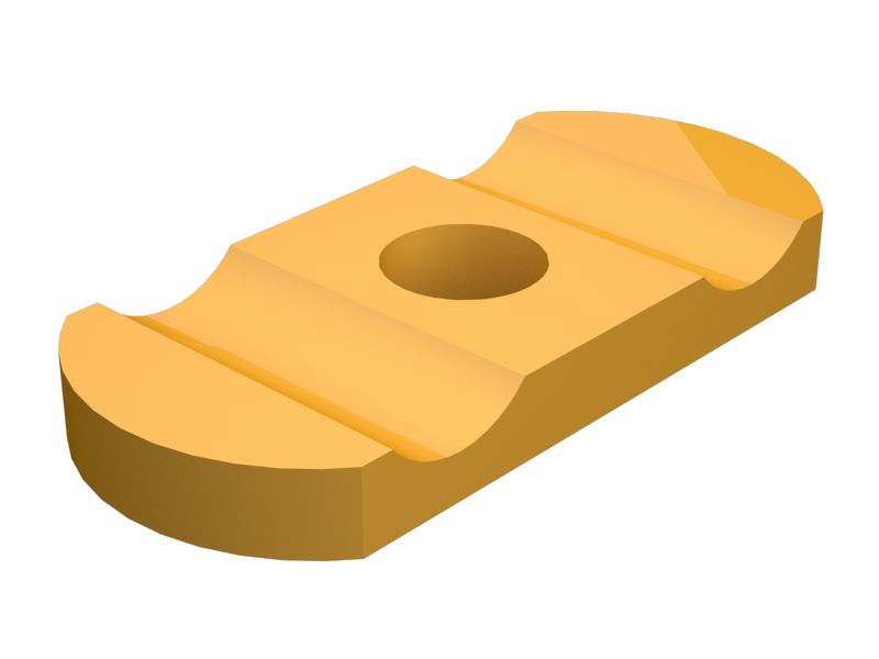 1W-9168: Зажим топливопровода с минимальным внутренним диаметром 7,20 мм