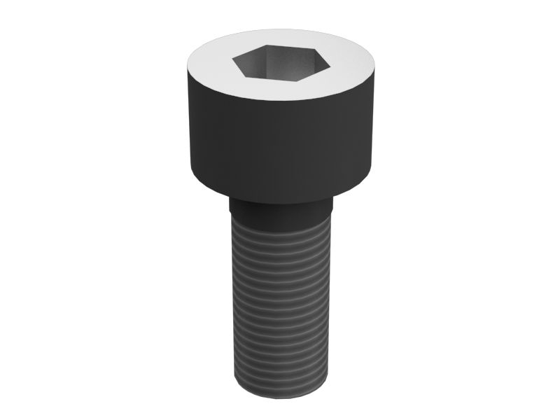 Болт с головкой под шестигранный торцевой ключ M5-0,8 x 12 мм