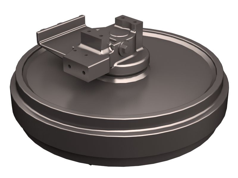 Переднее направляющее колесо гусеничной ленты