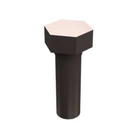 8T-0664: M24-3 x 70mm Hex Head Bolt