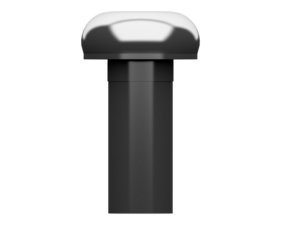 Винт с плоской головкой и наружной резьбой 3/8-16" с фиксирующим патчем