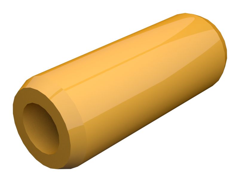 Прямой полый установочный штифт 12,72 мм