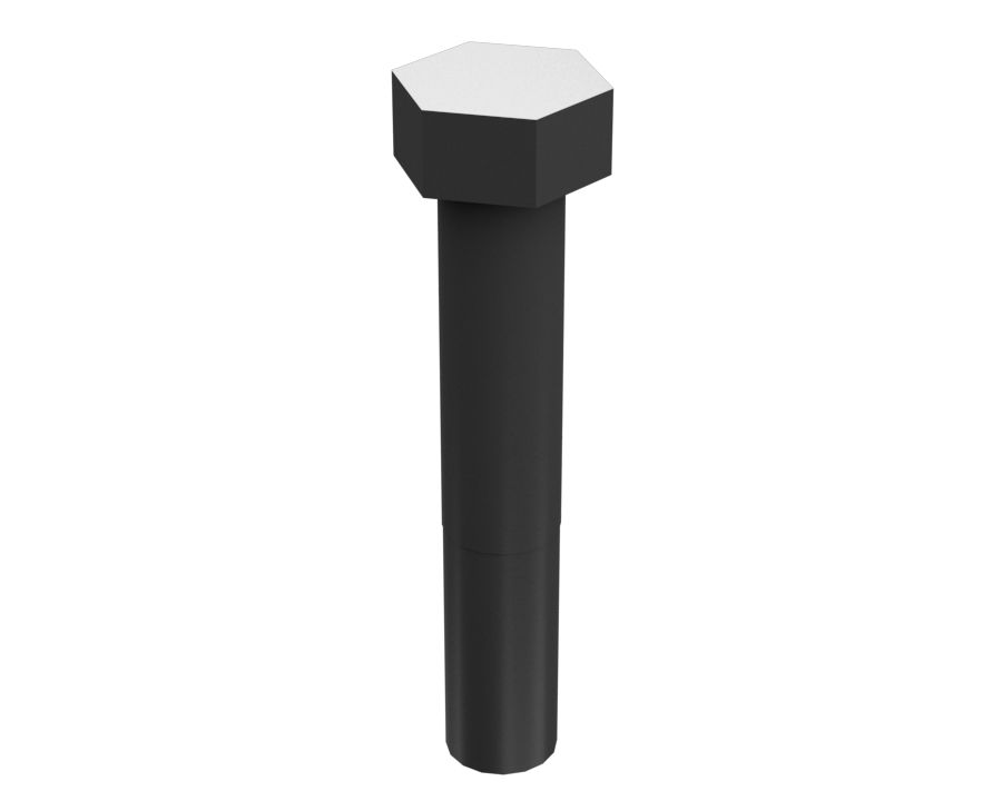 Болт с шестигранной головкой и резьбой 1-8