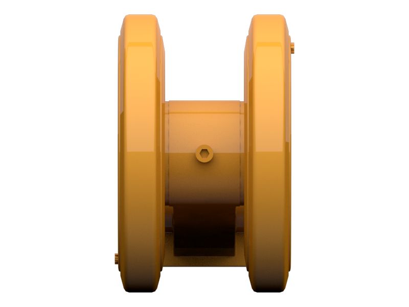 Блок подвески тележки