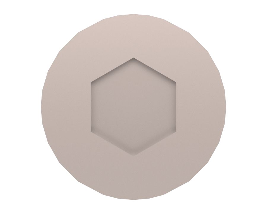 Болт с шестигранной головкой под торцевой ключ M8-1,25 x 45 мм