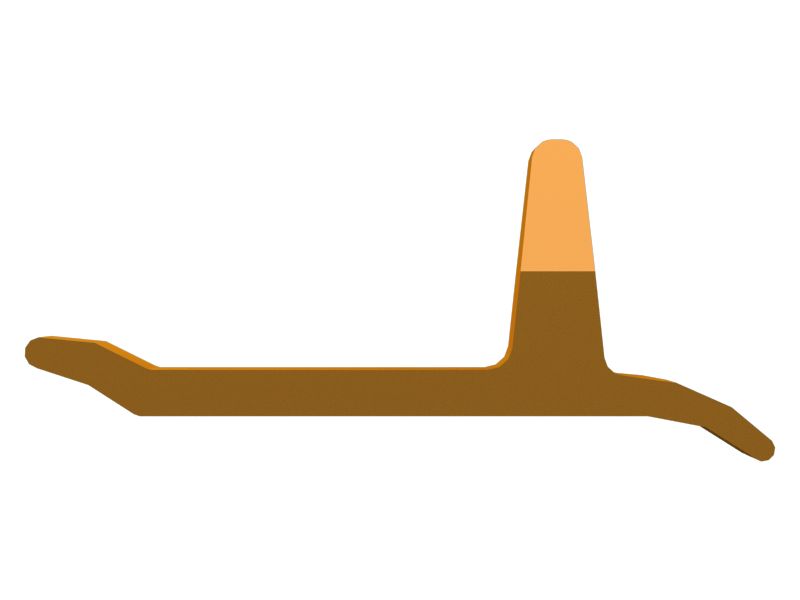 Башмак траковой ленты