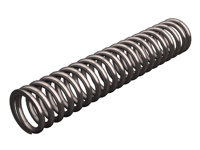 Пружина сжатия свободной длины 101,60 мм