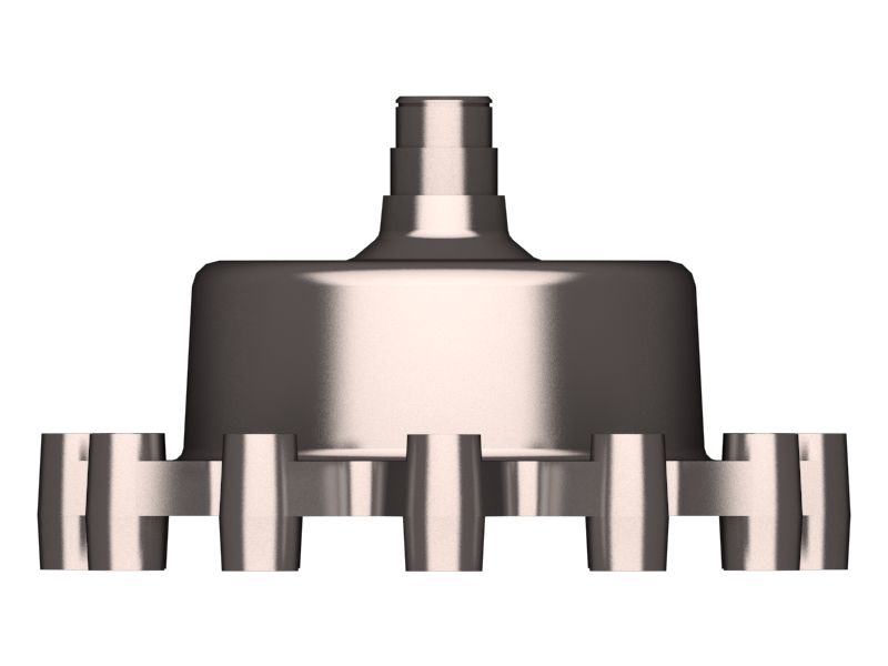 Литое ведущее колесо шириной 220,8 мм
