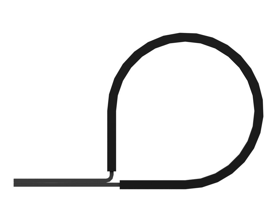 Петлевой хомут, внутренний диаметр 44,45 мм