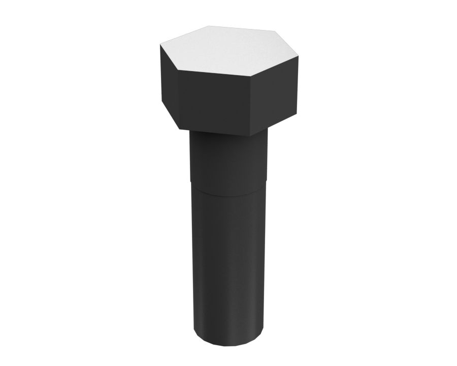 Болт с шестигранной головкой 3/4''-10 x 2 1/2''