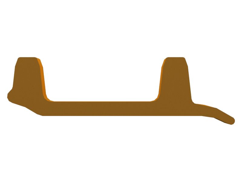 Башмак траковой ленты