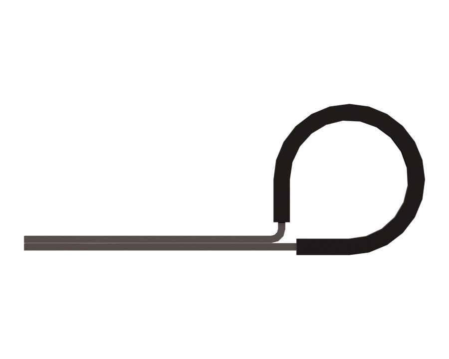 Зажим карабинного типа с внутренним диаметром 20,64 мм