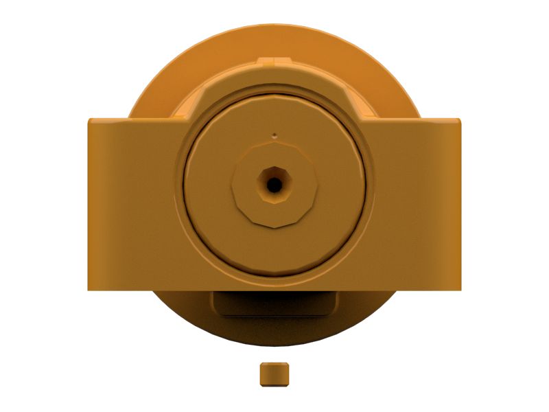 Каток опорный одноребордный