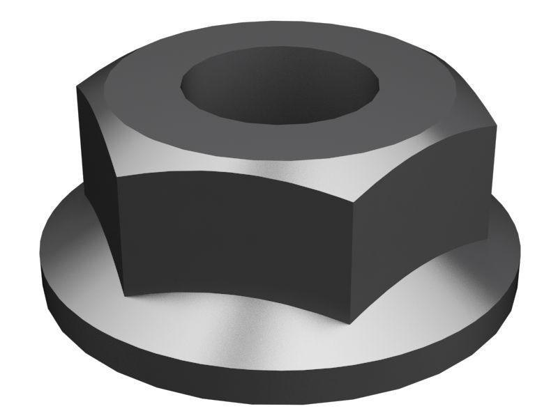 Шестигранная фланцевая гайка 5/16"-18