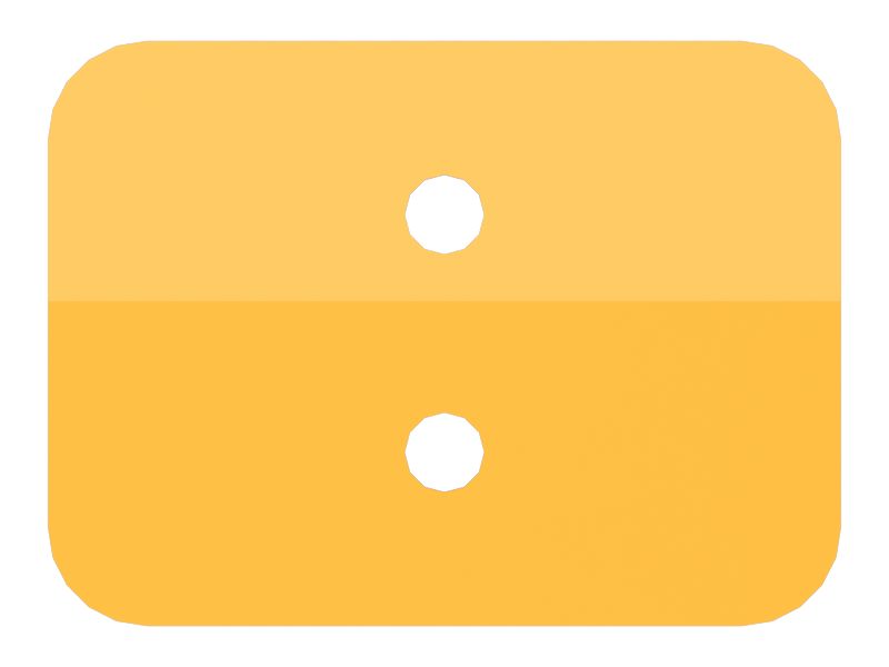 Накладная пластина