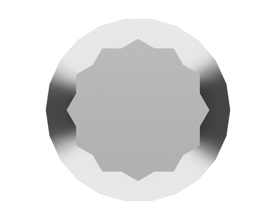 Болт с 12-гранной головкой 3/8"-16 x 1 1/2''