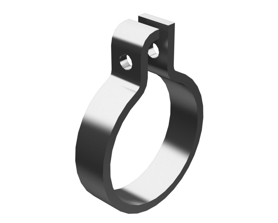 5S-0580: Выхлопной зажим с широким натяжением 23,9 мм