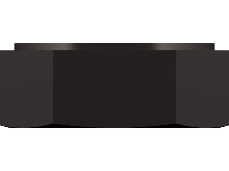 Стальная шестигранная стопорная гайка 5/8