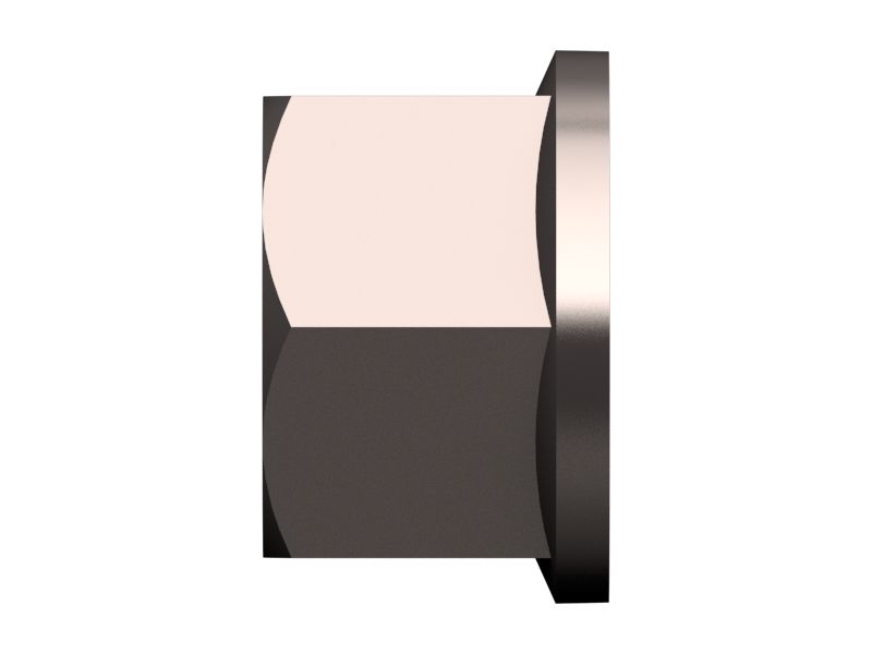 Шестигранная фланцевая гайка M22 x 1,5 мм