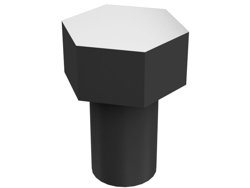 Болт с шестигранной головкой 1/2''-13 x 3/4''