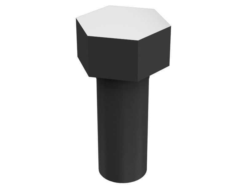 Болт с шестигранной головкой 5/8''-11 x 1 1/2''
