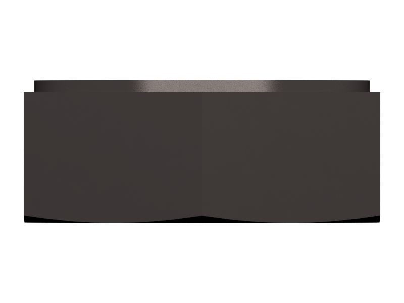 Стальная шестигранная стопорная гайка 5/8