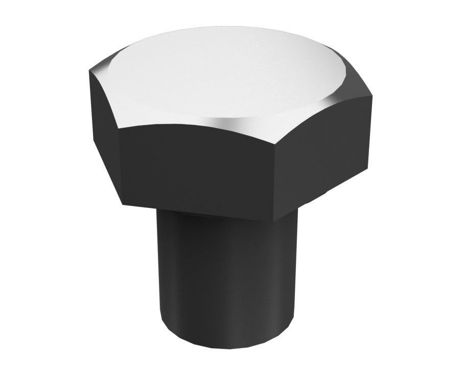 Шестигранная заглушка с резьбой 3/8-16-2A