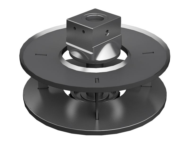 Переднее направляющее колесо гусеничной ленты