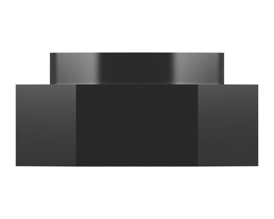 Шестигранная приварная гайка с резьбой 5/16-18