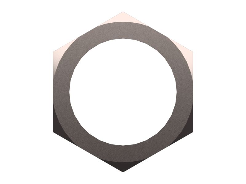 Шестигранная контргайка 2 1/8''-12