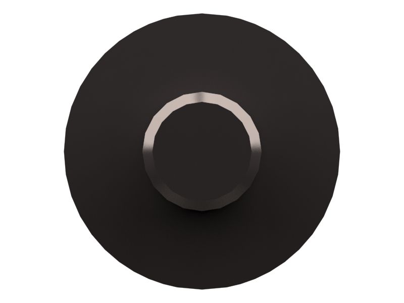 Фиксатор дверной защелки длиной 44 мм