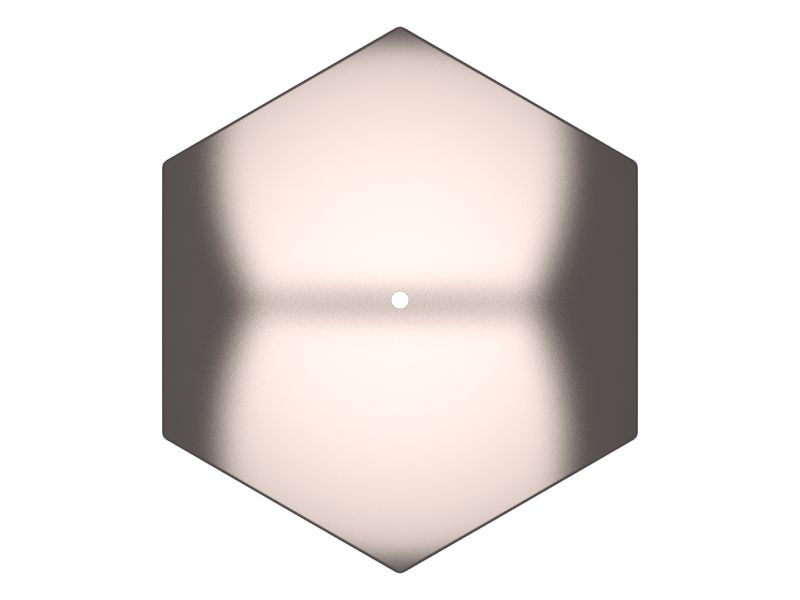 Тарельчатый клапан из углеродистой стали длиной 12,70 мм