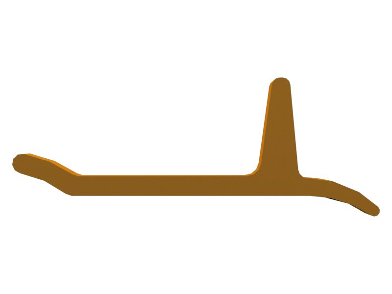 Башмак траковой ленты