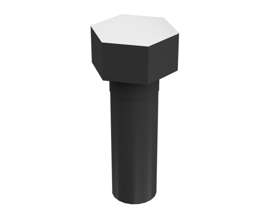 Болт с шестигранной головкой с резьбой 1/2-13