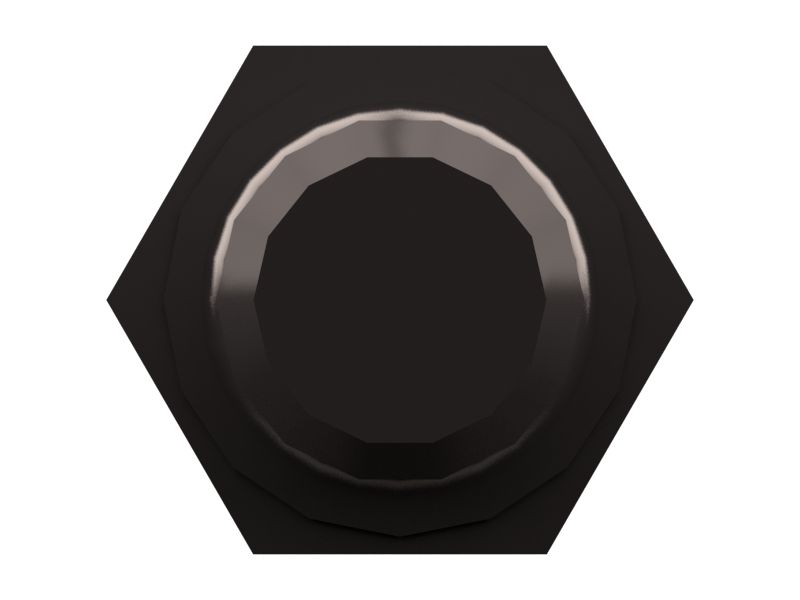 Наружный болт с шестигранной головкой, длина хвостовика 133,35 мм