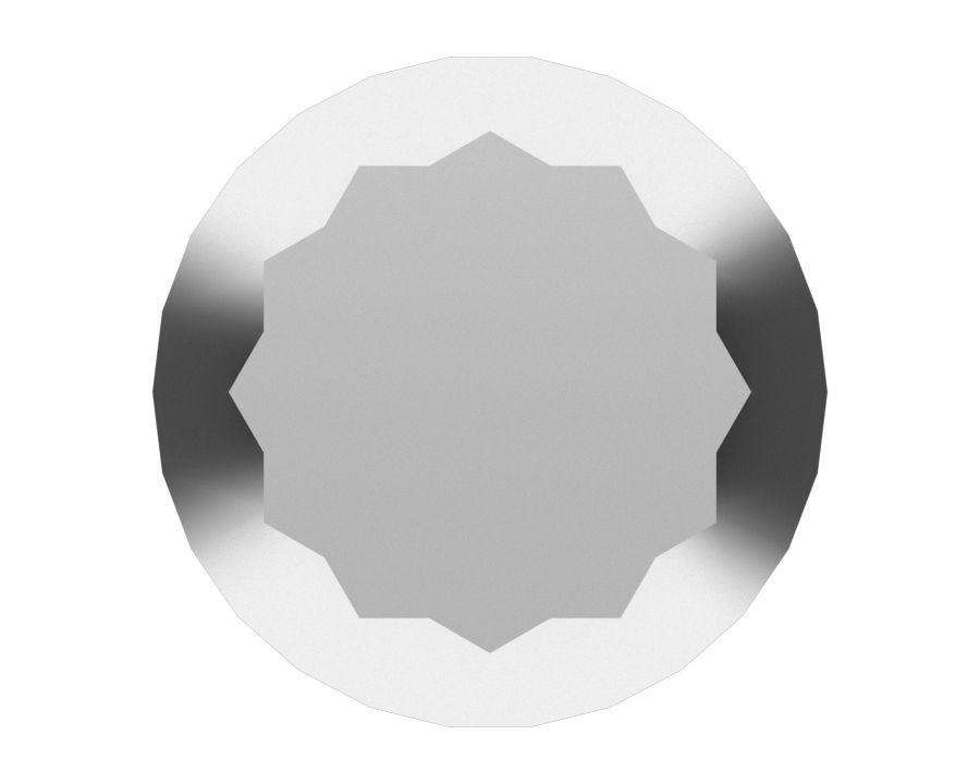 Болт с 12-гранной головкой с резьбой 5/16-18