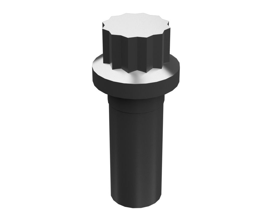 Болт с 12-гранной головкой с резьбой 5/16-18