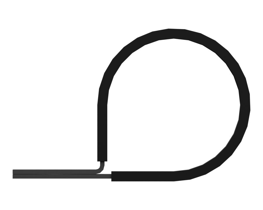 Зажим петли с внутренним диаметром 38,1 мм