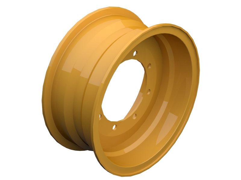 Переднее колесо толщиной 252,6 мм