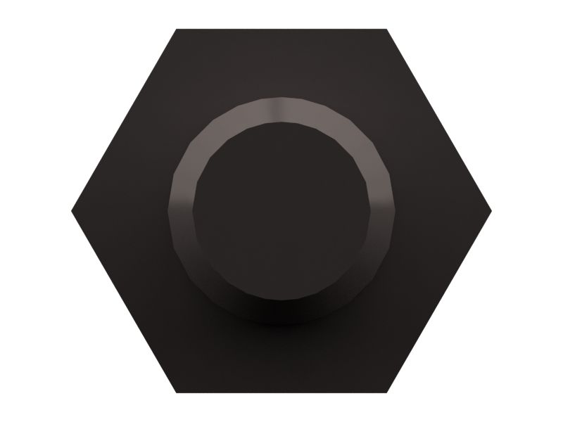 Шпилька с резьбой M8X1,25