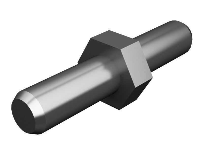 9X-2097: Шпилька с резьбой M8X1,25