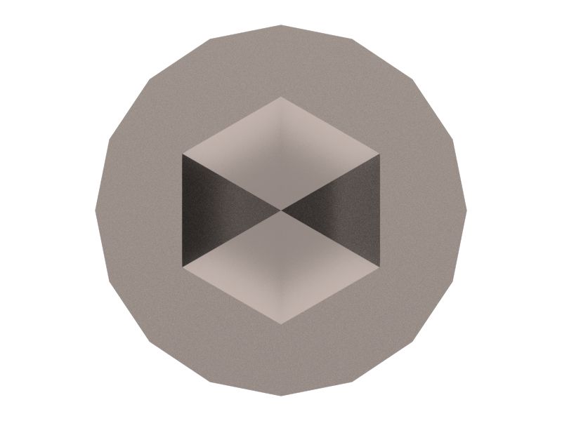 Болт с шестигранной головкой 5/8''-18 x 6 3/4''