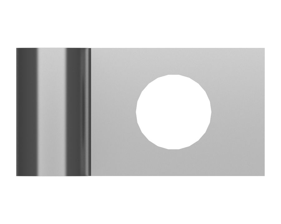 Крепежный зажим с одним пазом M14, 12,70 мм