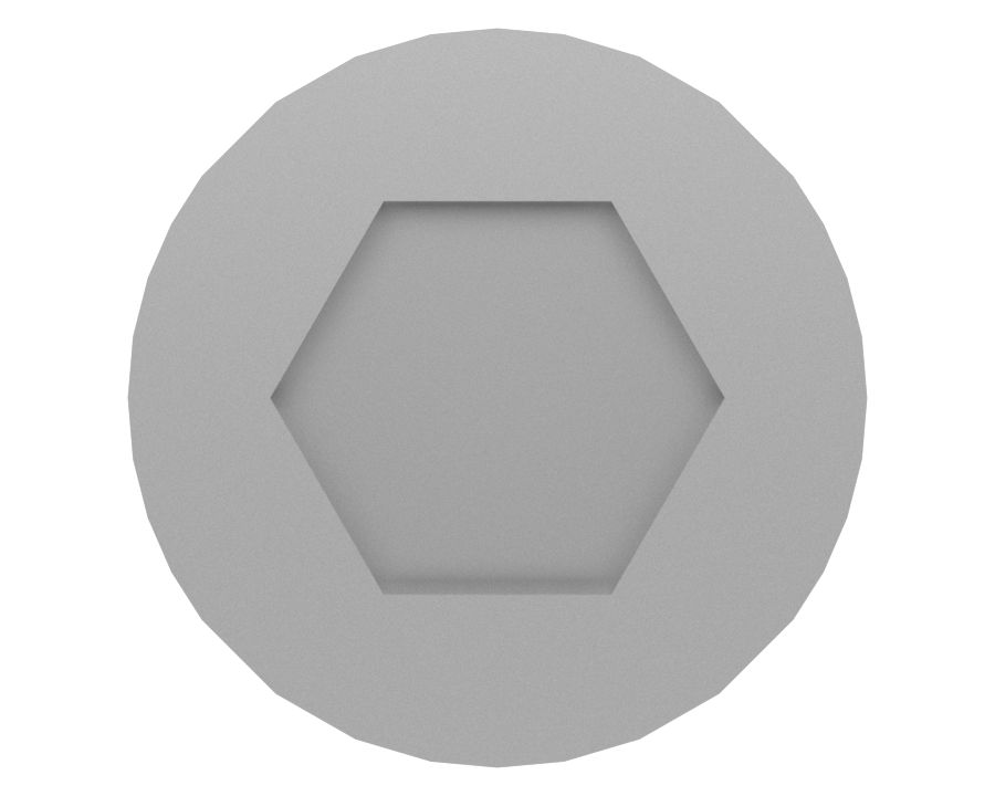 Болт с шестигранной головкой и резьбой 5/16-18