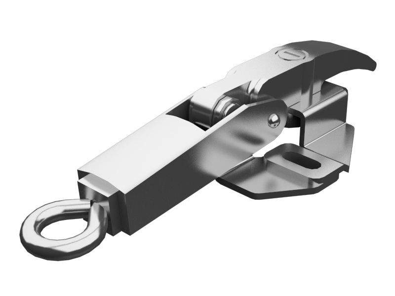 Крепежная деталь защелки капота нажимного типа