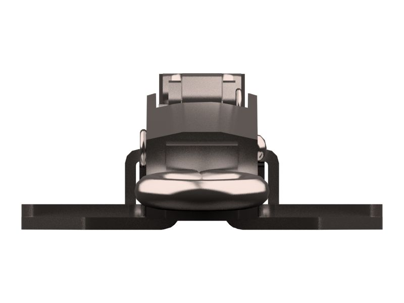 Крепежная деталь защелки капота нажимного типа