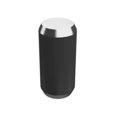 6V-3538: Pin Dowel Baja Ujung Dilubangi Panjang 20mm