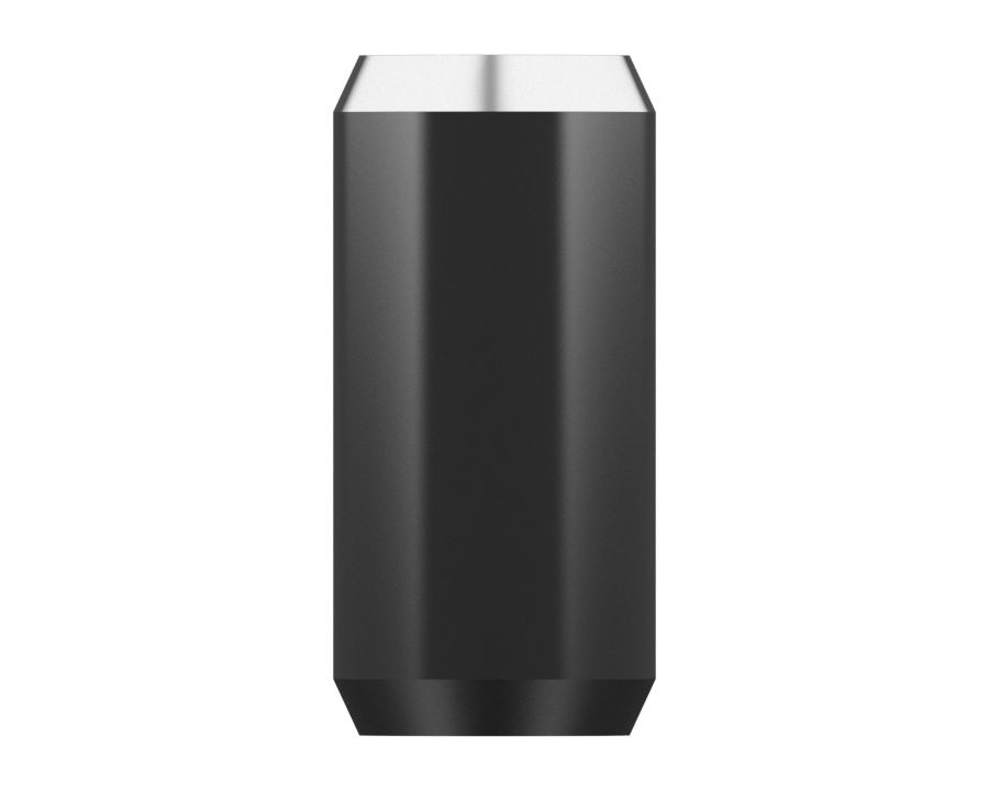 Стальной установочный штифт со скошенным торцом длиной 20 мм