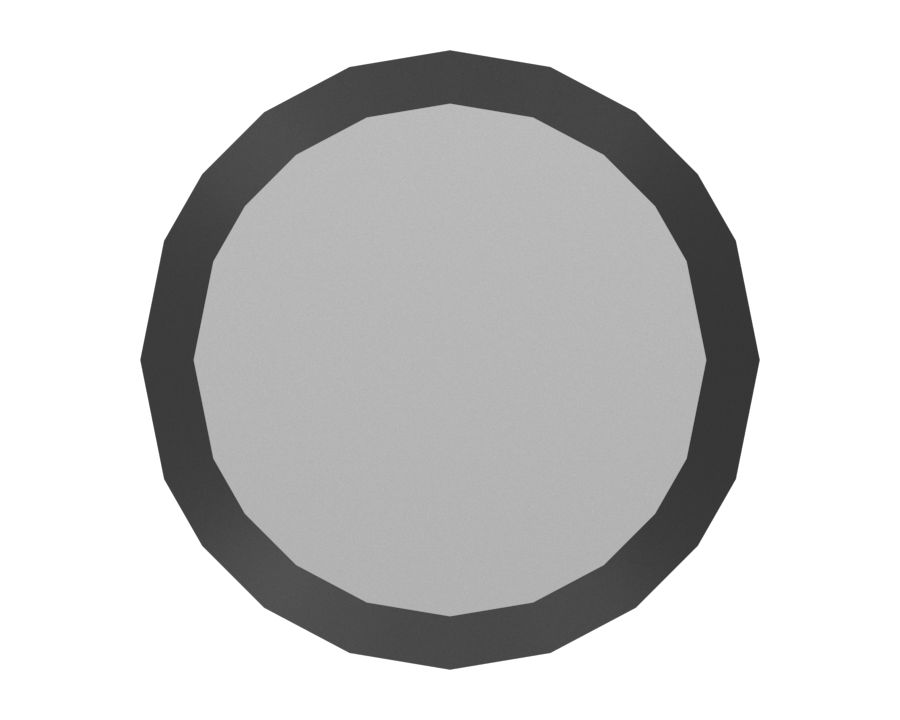 Стальной штифт со скошенным концом длиной 57 мм