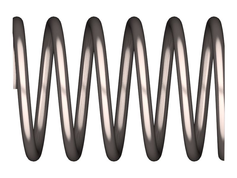 Пружина сжатия со свободной длиной 35 мм